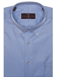 Blue Diagonal Twill Estate Sutter Tailored Dress Shirt | Robert Talbott Dress Shirt Fall 2017 Collection | Sam's Tailoring Fine Men Clothing