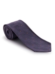 Purple Geometric Pebble Beach Seven Fold Tie | Seven Fold Fall Ties Collection | Sam's Tailoring Fine Men Clothing