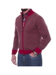 Fire Downy Birdseye Jacquard Full Zip Sweater | Robert Talbott Fall 2017 Collection | Sam's Tailoring Fine Mens Clothing