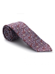 Wine, Sky & Yellow Paisley Sudbury 7 Fold Tie | 7 Fold Ties Collection | Sam's Tailoring Fine Men Clothing