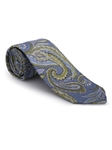 Green, White & Sky Paisley Best of Class Heritage Tie | Best of Class Ties Collection | Sam's Tailoring Fine Men Clothing