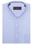 White & Sky Stripe RT Classic Fit Dress Shirt | Robert Talbott Dress Shirts Collection | Sam's Tailoring Fine Men Clothing