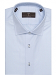 Sky Twill Check Estate Sutter Tailored Dress Shirt | Robert Talbott Dress Shirts Collection | Sam's Tailoring Fine Men Clothing