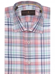 Multi-Color Twill Check Crespi IV Sport Shirt | Sport Shirts Collection | Sams Tailoring Fine Men Clothing