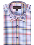 Multi-Color Twill Plaid Anderson II Classic Sport Shirt | Sport Shirts Collection | Sams Tailoring Fine Men Clothing