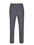 Grey Soft Luxe Flat Front Trouser | Hickey Freeman Men's Collection | Sam's Tailoring Fine Men Clothing