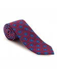 Red, Blue & Light Blue Medallion Best of Class Tie | Best of Class Ties Collection | Sam's Tailoring Fine Men Clothing