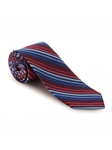 Red, Blue & Navy Stripe Academy Best of Class Tie | Best of Class Ties Collection | Sam's Tailoring Fine Men Clothing