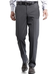Grey Roma Regular Fit Feingabardine Trouser | Meyer Trousers/Chinos |  Sam's Tailoring Fine Men Clothing
