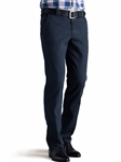 Blue-Black Roma T400 Core Spun Denim | Meyer Denim |  Sam's Tailoring Fine Men Clothing