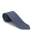Navy and Sky Stripe Executive Best of Class Tie | Best of Class Ties Collection | Sam's Tailoring Fine Men Clothing