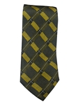 Robert Talbott Green With Yellow Studio Stripe Estate Ambassador Tie 321123-49|Sam's Tailoring Fine Men's Clothing