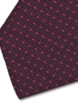 Violet, Pink & White Sartorial Silk Tie | Italo Ferretti Fine Ties Collection | Sam's Tailoring
