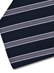 Navy and Grey Sartorial Silk Tie | Italo Ferretti Fine Ties Collection | Sam's Tailoring