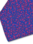 Sky Blue and Pink Sartorial Silk Tie | Italo Ferretti Fine Ties Collection | Sam's Tailoring