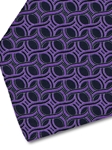 Navy and Violet Sartorial Silk Tie | Italo Ferretti Fine Ties Collection | Sam's Tailoring