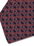 Red, Black and Navy Sartorial Silk Tie | Italo Ferretti Fine Ties Collection | Sam's Tailoring