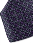 Lavender, Sky & Navy Sartorial Silk Tie | Italo Ferretti Ties Collection | Sam's Tailoring Fine Men Clothing