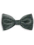 Navy and Green Sartorial Handmade Silk Bow Tie | Bow Ties Collection | Sam's Tailoring Fine Men Clothing