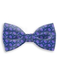 Violet, Black & Blue Sartorial Handmade Silk Bow Tie | Bow Ties Collection | Sam's Tailoring Fine Men Clothing