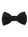 Black Sartorial Silk Handmade Bow Tie | Bow Ties Collection | Sam's Tailoring Fine Men Clothing