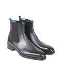 Black & Grey Chelsea Fine Men's Boot | Fine Men Spring Boots | Sam's Tailoring Fine Men Clothing