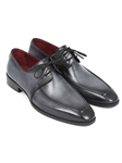 Gray & Black Apron Derby Men's Shoe| Fine Men Derby Shoes | Sam's Tailoring Fine Men Clothing