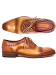 Tan Color Captoe Fine Men Oxford | Men's Oxford Shoes Collection | Sam's Tailoring Fine Men Clothing