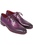 Purple Wingtip Handmade Men's Oxford | Men's Oxford Shoes Collection | Sam's Tailoring Fine Men Clothing