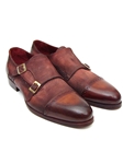 Antique Brown Suede Monkstraps Men's Shoe | Handmade Monk Straps Shoes | Sam's Tailoring Fine Men Clothing
