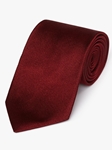Burgundy Diagonal Woven Twill Silk Tie | Fine Ties Collection | Sam's Tailoring Fine Men Clothing