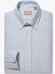 Blue Stripe Button Down Oxford Big & Tall Shirt | Big & Tall Shirts Collection | Fine Men Clothing