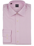 Pink Twill Spread Collar Men's Dress Shirt | IKE Behar Dress Shirts | Sam's Tailoring Fine Men's Clothing