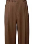 Hart Schaffner Marx Wool/Cashmere Taupe Pleated Trouser 562-389680 - Trousers | Sam's Tailoring Fine Men's Clothing