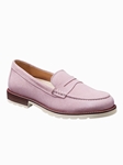 Lotus Suede Women's Classic Penny Loafer | Fine Women's Shoes | Sam's Tailoring