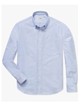 Blue Oxford Weekend Button Down Sport Shirt | Gitman Sport Shirts | Sam's Tailoring Fine Men Clothing