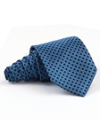 Blue With Navy Sartorial Silk Necktie | Italo Ferretti Ties | Sam's Tailoring Fine Men Clothing