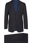 Navy Super 150's Wool Tasmanian A-Fit Suit | Hickey Freeman Tasmanian Suits | Sam's Tailoring Fine Men Clothing
