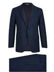 Arctic Navy Super 150's Tasmanian Wool Suit | Hickey Freeman Tasmanian Suits | Sam's Tailoring Fine Men Clothing