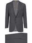 Iron Grey Super 130's Wool Four Seasons Suit | Hickey Freeman Suits Collection | Sam's Tailoring Fine Men Clothing