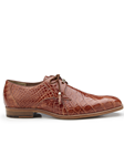 Cognac Genuine Alligator Tassel Laces Lago Shoe | Belvedere Spring 2020 Shoes Collection | Sam's Tailoring Fine Men Clothing