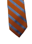Orange Stripes Executive Heritage Estate Tie | Estate Ties Collection | Sam's Tailoring Fine Men's Clothing