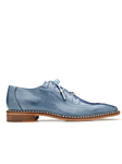 Antique Blue Jean Caiman Gabriele Dress Shoe | Belvedere Dress Shoes Collection | Sam's Tailoring Fine Mens Clothing