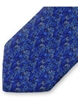 Navy Geometric Pattern Sartorial Silk Tie | Italo Ferretti Ties | Sam's Tailoring Fine Men's Clothing