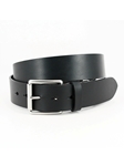 Black Hand Burnished Bridle Leather Men's Belt | Torino Leather Belts | Sam's Tailoring Fine Men Clothing