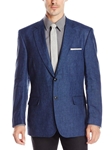 Brock Navy Linen Suit Separate Jacket | Palm Beach Seasonal Suits Jackets & Pants | Sam's Tailoring Fine Men's Clothing