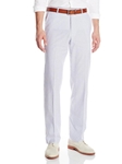 Original Navy/White Seersucker Flat Front Pant | Palm Beach Seasonal Separate Jackets & Pants | Sam's Tailoring Fine Men's Clothing