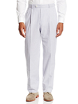 Original Navy/White Seersucker Pleated Pant | Palm Beach Seasonal Separate Jackets & Pants | Sam's Tailoring Fine Men's Clothing