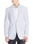 Brock Navy/White Seersucker Suit Separate Jacket | Palm Beach Seasonal Separate Jackets & Pants | Sam's Tailoring Fine Men's Clothing