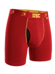 Usc Cardinal Swing Shift 6 Inch Boxer Brief | 2Undr Boxer Brief | Sam's Tailoring Fine Men Clothing